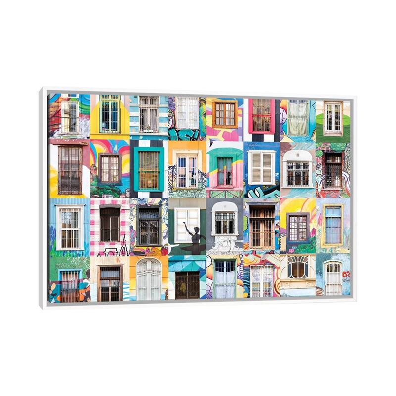 iCanvas "Windows of the World Valparaiso, Chile" by Andre Vicente